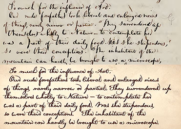 Handwriting/Font Comparison
